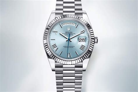 rolex daydate platine|platinum day date 40 price.